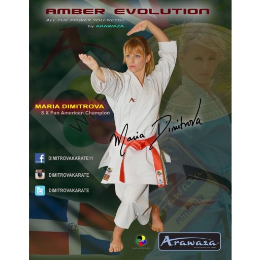 Arawaza Amber Evolution WKF Kata Karate Uniform 180 cm