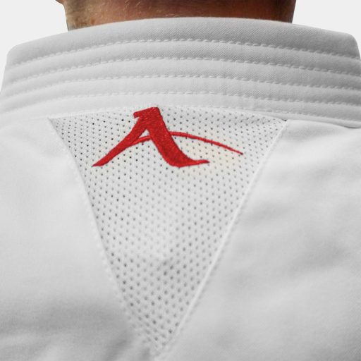 Arawaza Black Diamond PREMIERE LEAGUE WKF Kata Karate Uniform 185 cm, red embroidery