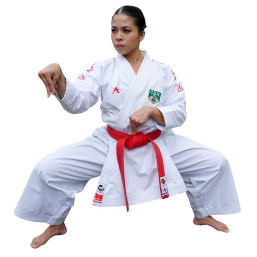 Arawaza Black Diamond PREMIERE LEAGUE WKF kata karate ruha NŐI 165 cm, kék