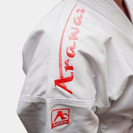 Arawaza Kata Deluxe Evo PREMIERE LEAGUE WKF karate ruha 170 cm, piros