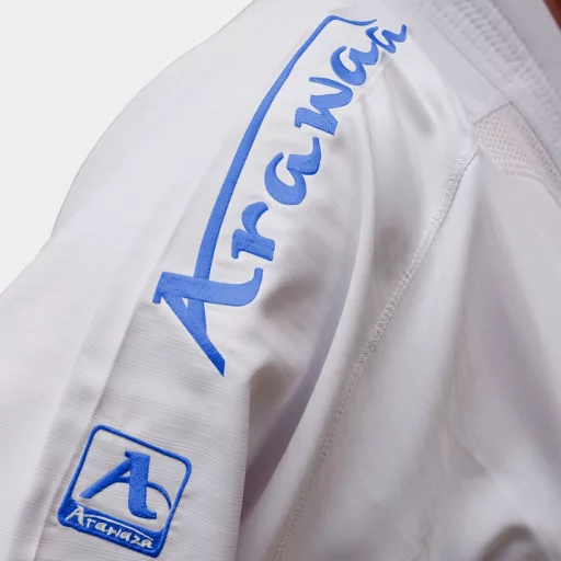 Arawaza Kumite Deluxe Evo PREMIERE LEAGUE WKF karate ruha 190 cm, kék