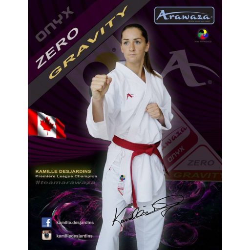 Arawaza Onyx Zero Gravity WKF Kumite Karate Uniform 165 cm