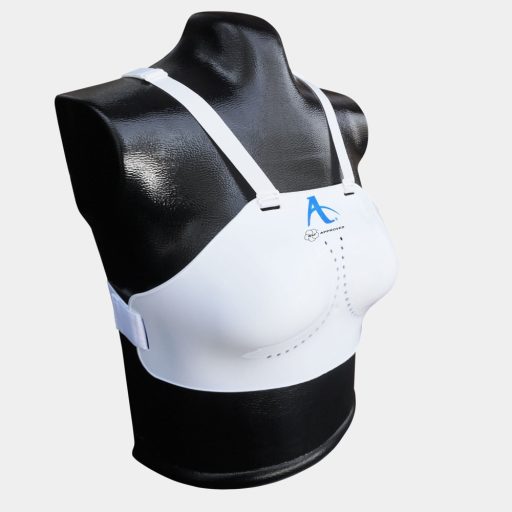 Arawaza Női mellvédő műanyag betét rugalmas pántokkal WKF "XL"