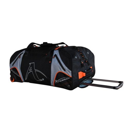 Arawaza sporttáska, troli Fekete/Narancs "S" méret